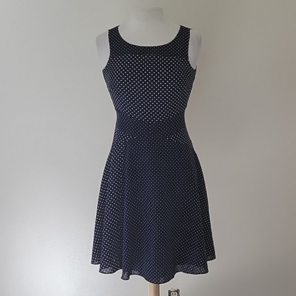 The Limited Blue and white dress